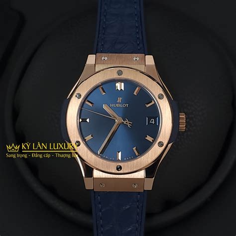 hublot 33mm 581.ox.7180.lr|Hublot Classic Fusion King Gold Blue 33 mm .